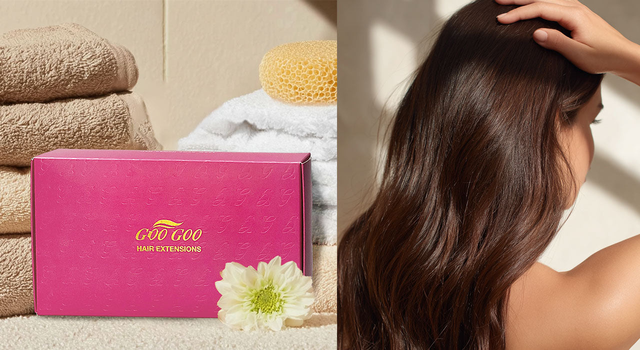 How to Wash Clip in Hair Extensions?