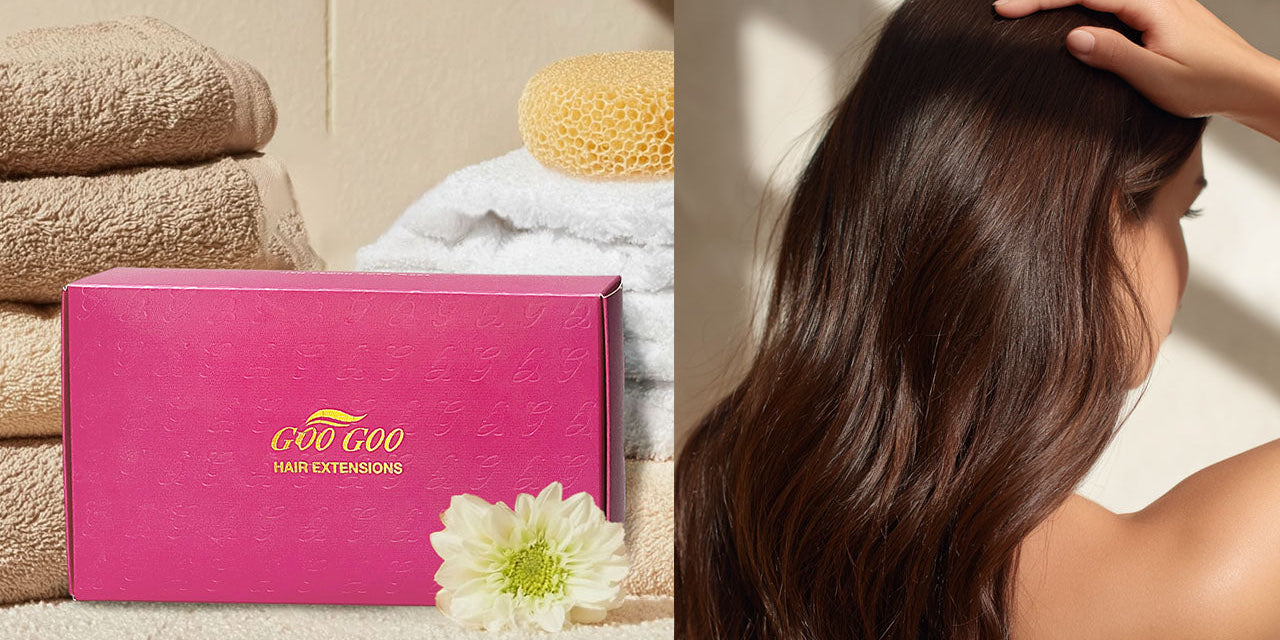 How to Wash Clip in Hair Extensions?