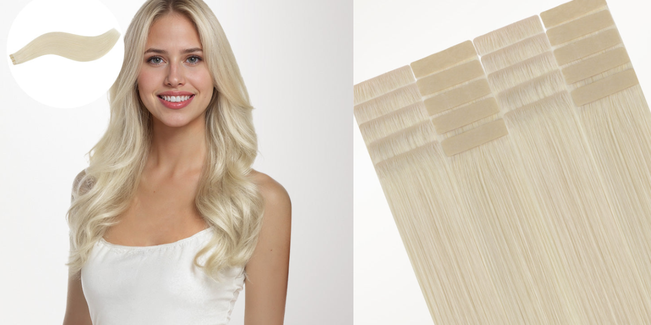 Invisi Edge Tape-In Hair Extensions: A Stress-Free Solution for Women Experiencing Thinning Hair | GOO GOO Hair