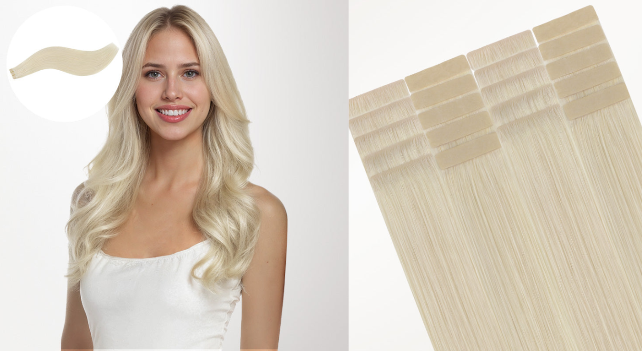 Invisi Edge Tape-In Hair Extensions: A Stress-Free Solution for Women Experiencing Thinning Hair | GOO GOO Hair