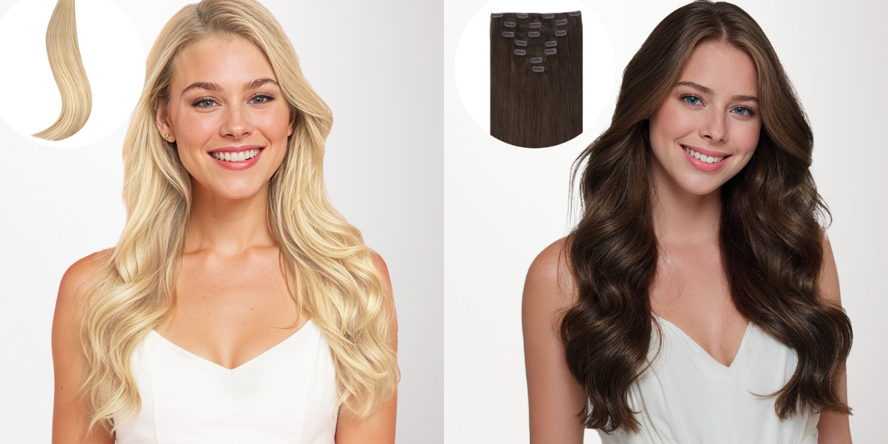 Tape-In Hair Extensions vs Clip-In Hair Extensions: Which One Is Right for You?