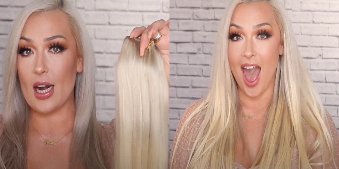 How to Put Clip in Hair Extensions in Short Hair?