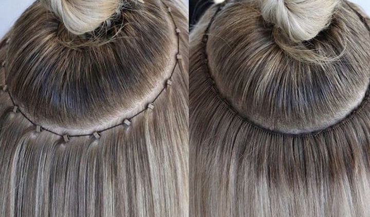 Extension Application Methods The Ultimate Guide to Applying Weft Hair Extensions: 4 Easy Methods ...