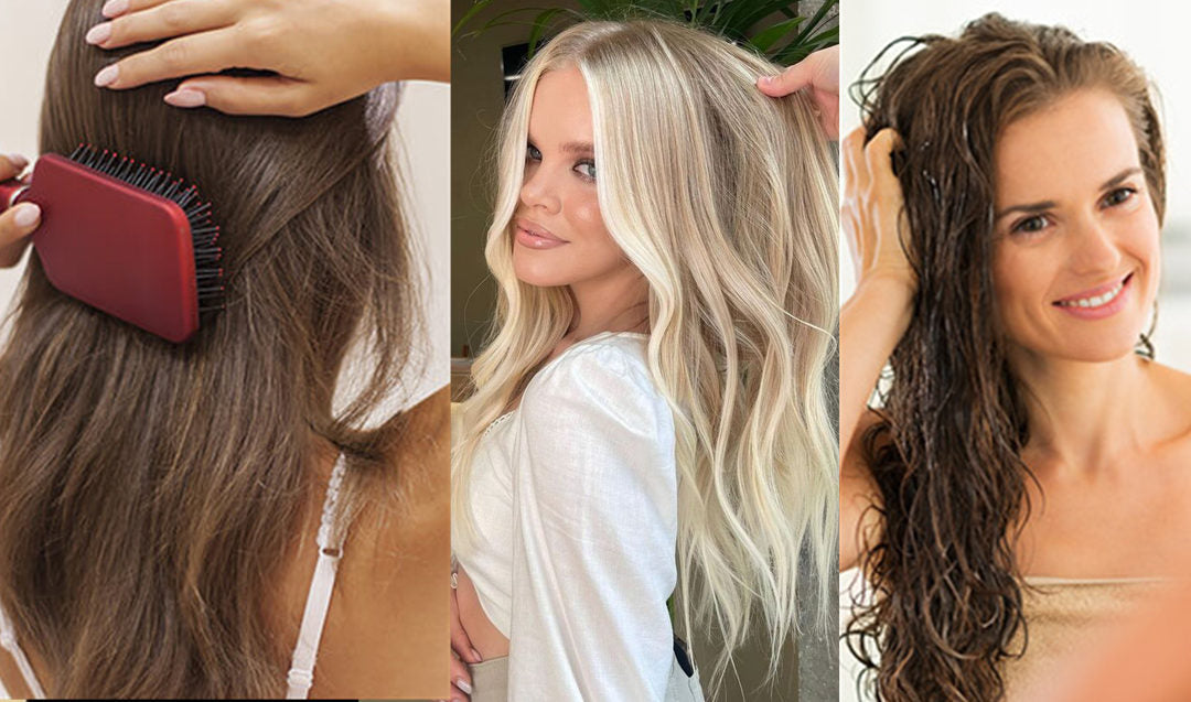 How to Wash Your Hair with Tape Extensions on?