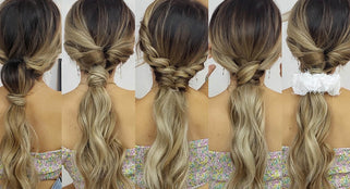 4 Easy Ponytail Hairstyles
