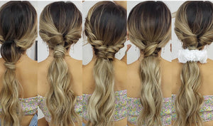 4 Easy Ponytail Hairstyles