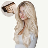 PLATINBLOND (60A) Einnähbare Haarverlängerungen
