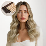 Light Blonde Highlights (16/22A) Seamless Clip-Ins (130g-160g)