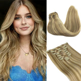 Clip in Hair Extensions 150g