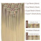 Seamless Clip in Hair Extensions