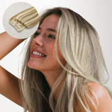 Ash Blonde Highlights (17A/60A) Scalp Hair Fill-Ins (30g-39g)