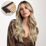 Ash Blonde Highlights (17A/60A) Seamless Clip-Ins (130g-160g)