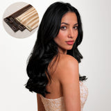 Jet Black (1) Seamless Clip-Ins (130g-160g)