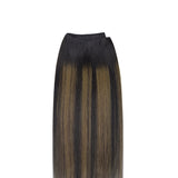 Extensiones de cabello con trama cosida BALAYAGE NEGRO NATURAL (1B/6/1B)