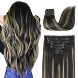 Classic Clip in Hair Extensions-1