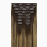 Extensiones de cabello con clip de doble trama GOO GOO, 160 g