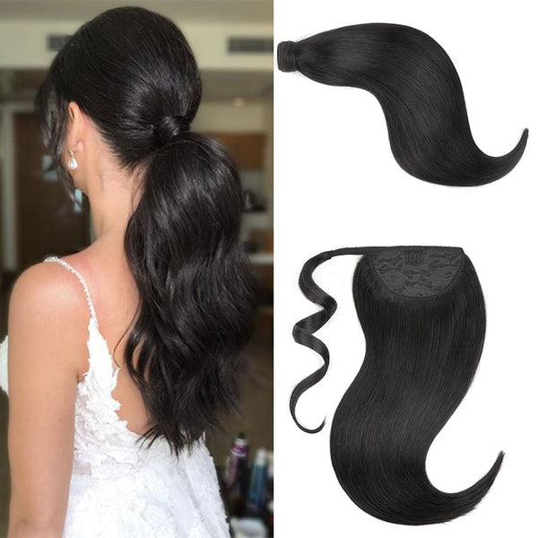 Human Hair Ponytail Extensions