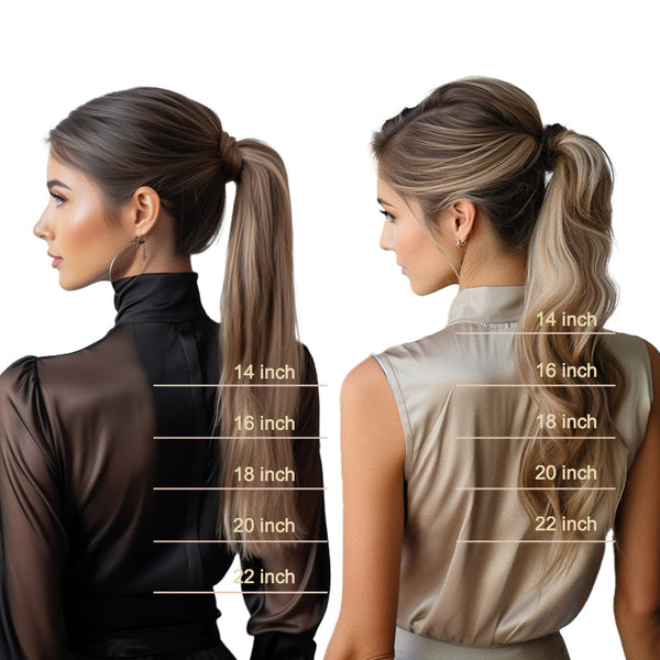 Human Hair Ponytail Extensions