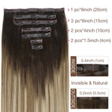 Seamless Clip in Hair Extensions