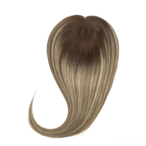 Human Hair Topper Mono Base-sale