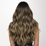Caramel Blonde Balayage (4/27/4) Flat Tip Hair Extensions 60g