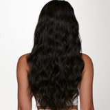 Natural Black (1B) Flat Tip Hair Extensions 60g