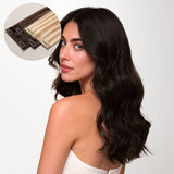 Light Brown (2A) Seamless Clip-Ins (130g-150g)