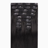 Extensiones de cabello con clip de doble trama GOO GOO, 160 g