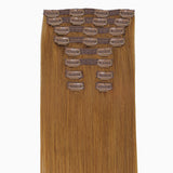 Extensiones de cabello con clip de doble trama GOO GOO, 160 g