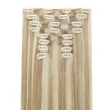 Double Drawn Clip in Hair Extensions 160g-sale