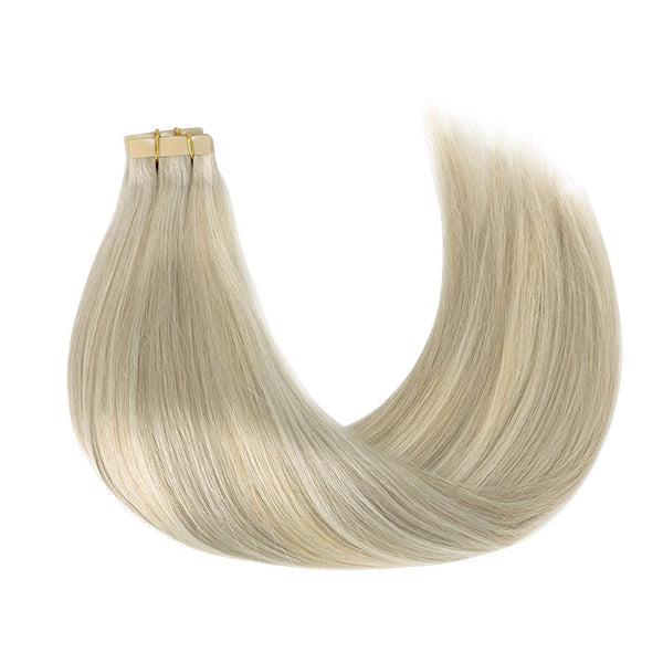 ASH BLONDE HIGHLIGHTS (17A/60A) TAPE IN