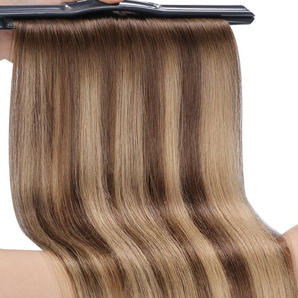 Double Drawn Clip in Hair Extensions 160g-sale