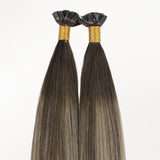 Honey Blonde Balayage (4/26/4) Flat Tip Hair Extensions 60g