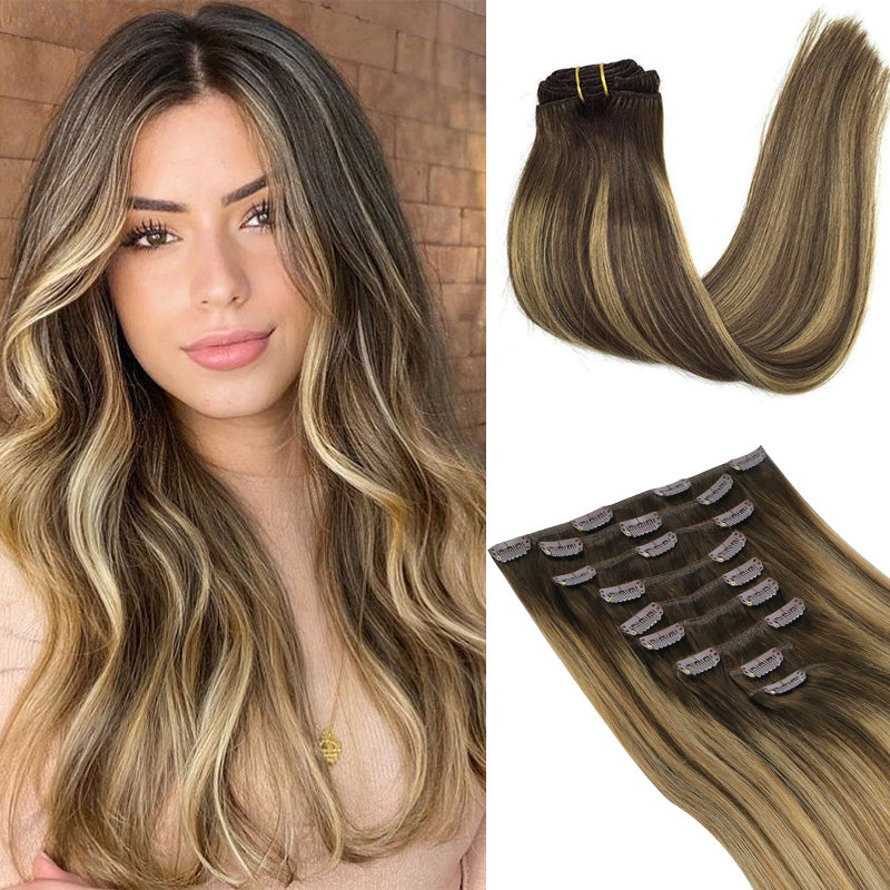 Clip in Hair Extensions 150g