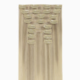 Extensiones de cabello con clip de doble trama GOO GOO, 160 g