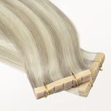 Ash Blonde Highlights (17A/60A) Mini Tape-Ins 40g
