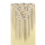 Double Drawn Clip in Hair Extensions 160g-sale