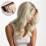 PLATINBLOND (60A) Einnähbare Haarverlängerungen