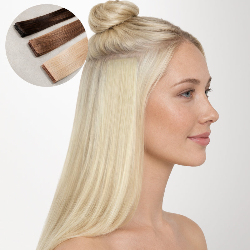 Platinum Blonde (60A) Invisi Edge Tape-Ins 50g