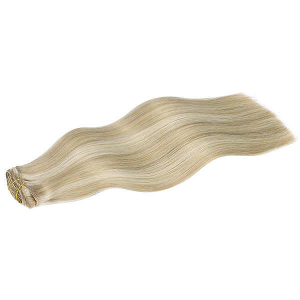 Double Drawn Clip in Hair Extensions 160g-sale