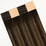 Dark Brown Balayage (2/6/2) Invisi Edge Tape-Ins 50g