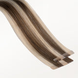 Golden Blonde Highlights (8B/60B) Invisi Edge Tape-Ins 50g