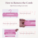 Hair Extension Holder for Styling