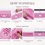 Hair Extension Holder for Styling