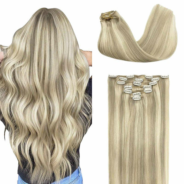Clip in Hair Extensions 150g