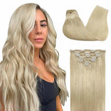 PLATINUM BLONDE (60) CLASSIC CLIP-INS