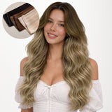 NEGRO AZABACHE (1)Extensiones de cabello de trama cosida