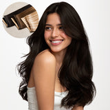 NEGRO AZABACHE (1)Extensiones de cabello de trama cosida