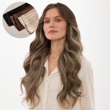 NEGRO AZABACHE (1)Extensiones de cabello de trama cosida