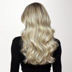 Ash Blonde Highlights (17A/60A) Seamless Clip-Ins (130g-150g) – 100% Remy Human Hair by GOO GOO Hair.